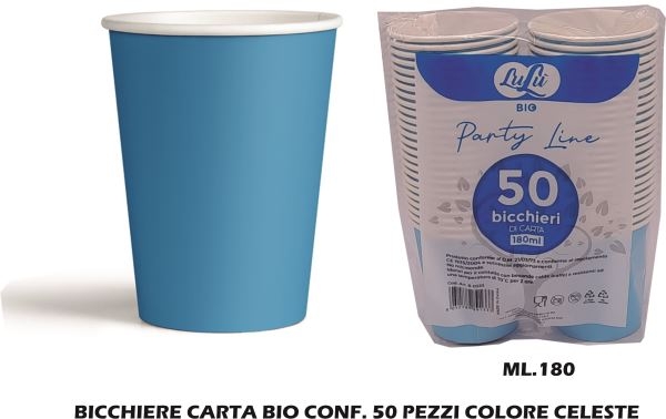 Lulù 200 pz Bicchieri da caffè in carta 90ml bianchi bicchierini be